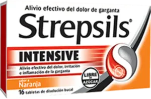 Strepsils® Tabletas para el dolor, irritación e inflamación de la garganta